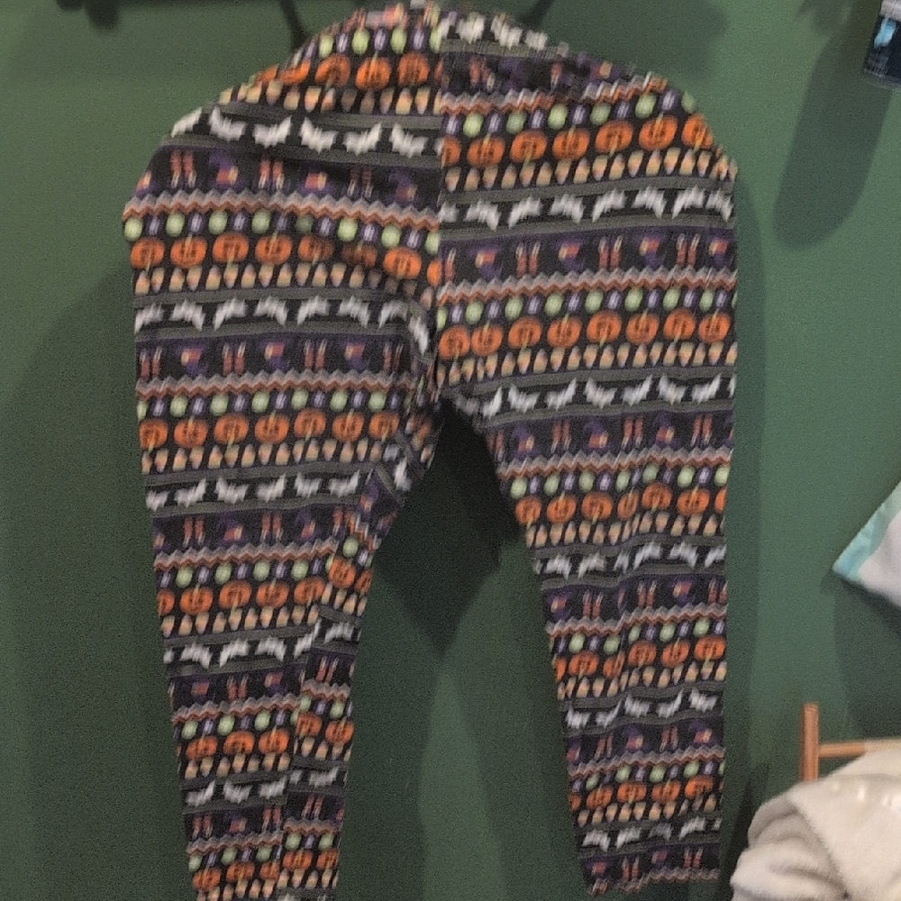 Multicolor Patterned Leggings